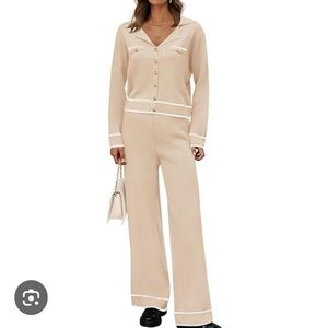 Zesica Knit 2 Piece Sweater Set.